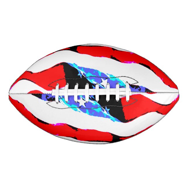 Amerikanische Flagge Football (Vorderseite)