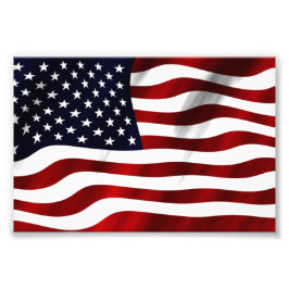 Amerikanische Flagge Fotodruck
