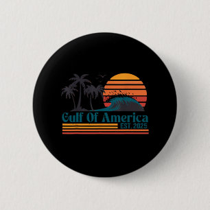 Amerikanische Flagge für den Retro-Golf von Amerik Button