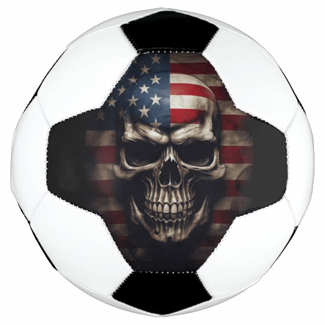 Amerikanische Flagge Fußball (Vorderseite)