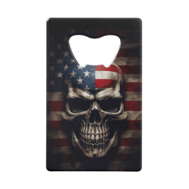 Amerikanische Flagge Geldbeutel Flaschenöffner