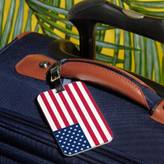 Amerikanische Flagge Gepäckanhänger