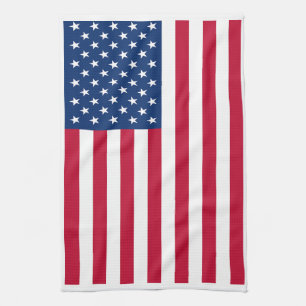 Amerikanische Flagge Geschirrtuch