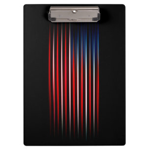 Amerikanische Flagge gestreift Klemmbrett