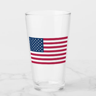 Amerikanische Flagge Glas