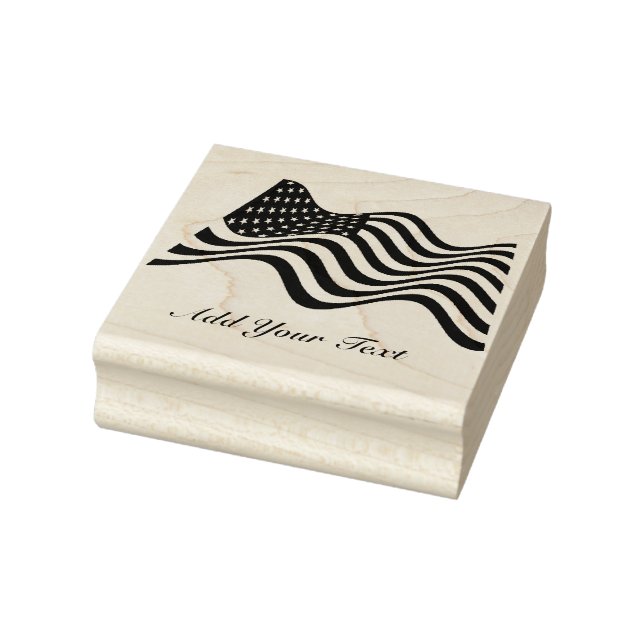 Amerikanische Flagge Gummistempel (Stempel)
