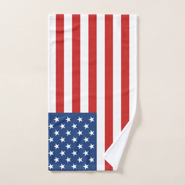 Amerikanische Flagge Handtuch (Handtuch)