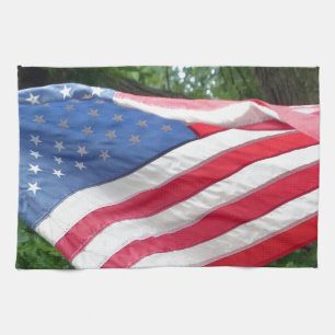 Amerikanische Flagge Handtuch