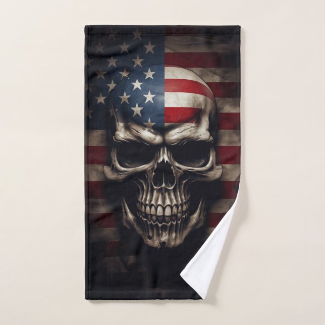 Amerikanische Flagge Handtuch (Handtuch)