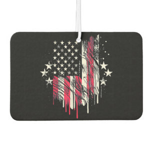 Amerikanische Flagge Herren USA Kleinkind Amerikan Autolufterfrischer
