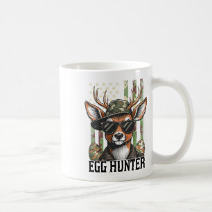 Amerikanische Flagge Hirsche und Camouflage Hühner Kaffeetasse