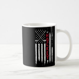 Amerikanische Flagge Hockey Usa Patriotisch Kaffeetasse