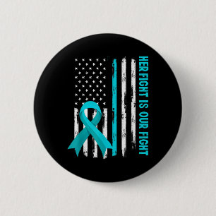 Amerikanische Flagge Ihr Kampf ist mein Kampf Pots Button