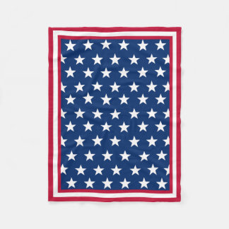 Amerikanische Flagge Inspiriert Fleecedecke
