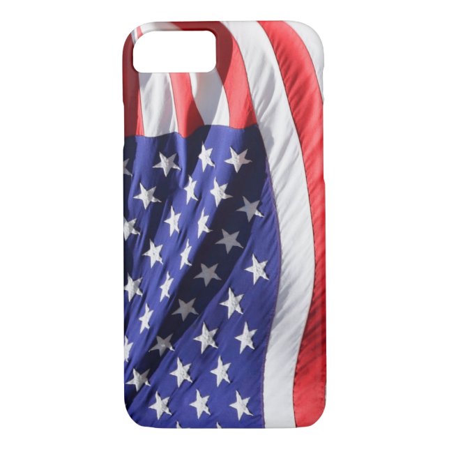 Amerikanische Flagge iPhone 7 Fall Case-Mate iPhone Hülle (Rückseite)