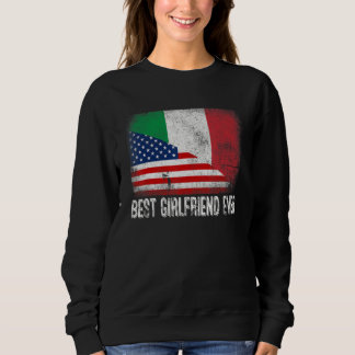 Amerikanische Flagge & Italienische Flagge Beste F Sweatshirt