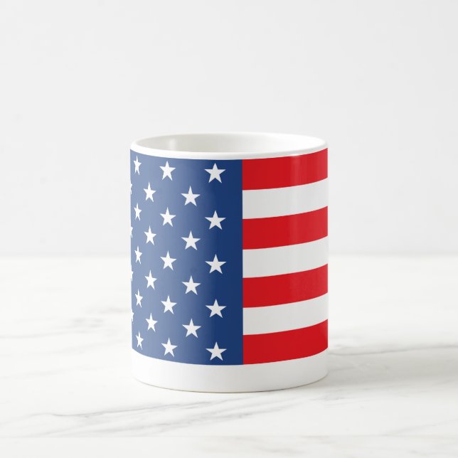 Amerikanische Flagge Kaffeetasse (Mittel)
