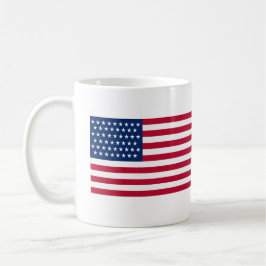 Amerikanische Flagge Kaffeetasse