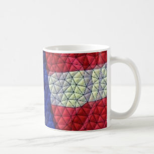 Amerikanische Flagge Kaffeetasse