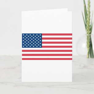 Amerikanische Flagge Karte