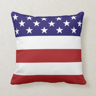Amerikanische Flagge Kissen