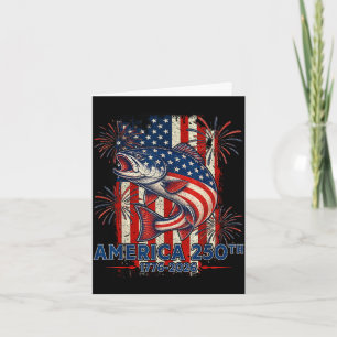Amerikanische Flagge Lachsangeln 1776 2026 Karte