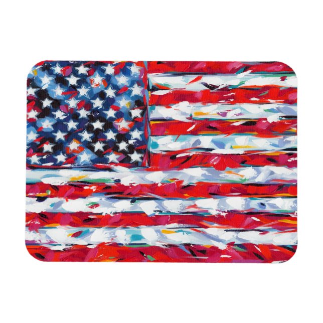 Amerikanische Flagge Magnet (Horizontal)
