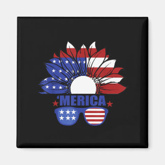 Amerikanische Flagge Merica 4. Juli Unabhängigkeit Magnet