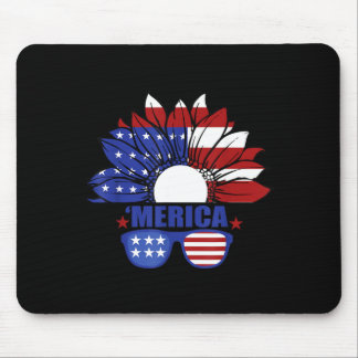 Amerikanische Flagge Merica 4. Juli Unabhängigkeit Mousepad