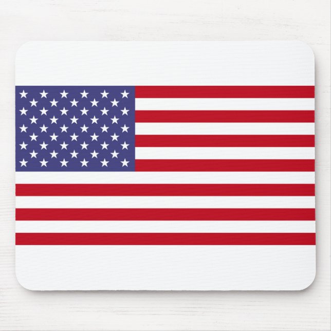 Amerikanische Flagge Mousepad (Vorne)