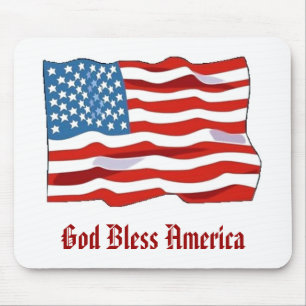 Amerikanische Flagge mousepad