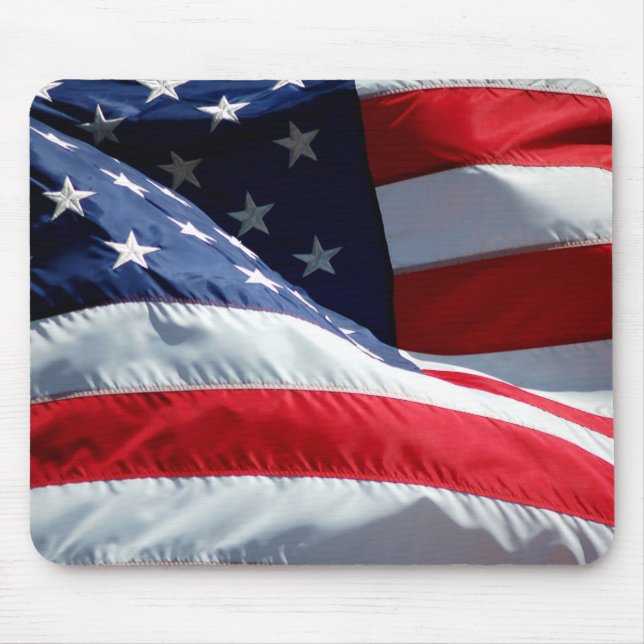 Amerikanische Flagge Mousepad (Vorne)