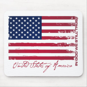 Amerikanische Flagge Mousepad