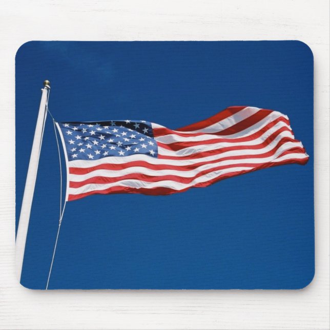 Amerikanische Flagge Mousepad (Vorne)