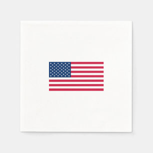 Amerikanische Flagge Napkins Serviette