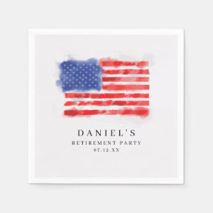 Amerikanische Flagge Napkins Serviette