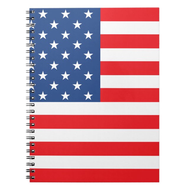 Amerikanische Flagge Notizblock (Vorderseite)