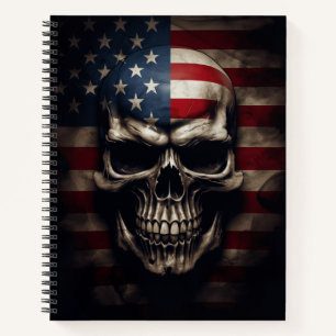 Amerikanische Flagge Notizbuch