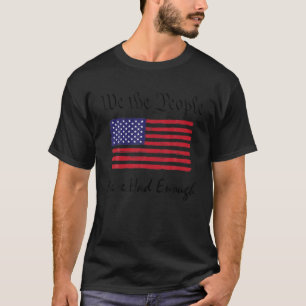 Amerikanische Flagge Patriotic 1776 Wir, die Mensc T-Shirt