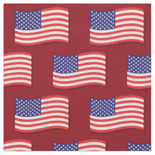 Amerikanische Flagge Patriotic 4. Juli Stoff