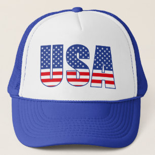 Amerikanische Flagge Patriotic USA für Frauen Männ Truckerkappe