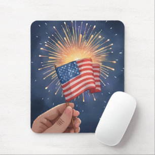 Amerikanische Flagge Patriotisch Mousepad