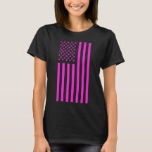 Amerikanische Flagge Pink