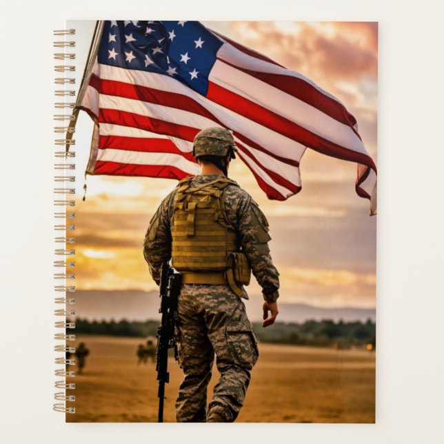 Amerikanische Flagge Planer (Vorderseite)