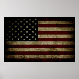 Amerikanische Flagge Poster