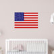 Amerikanische Flagge Poster (Nursery 2)