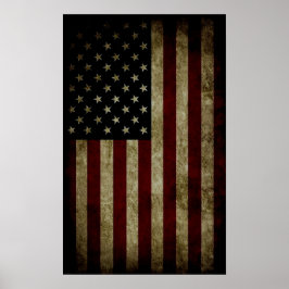 Amerikanische Flagge Poster
