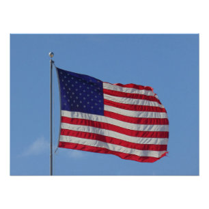 Amerikanische Flagge Poster