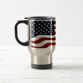 Amerikanische Flagge Reisebecher