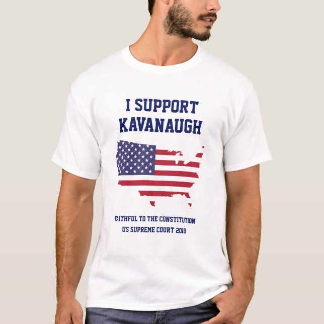 AMERIKANISCHE FLAGGE Richter Brett Kavanaugh T-Shirt (Vorderseite)